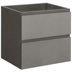 CERANO - Koupelnová skříňka pod umyvadlo Carole - betonově šedá - 54x48x45  (CER-679468)