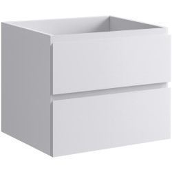 CERANO - Koupelnová skříňka pod umyvadlo Carole - bílá matná - 59x48x45  (CER-431554)