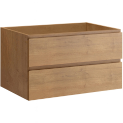 CERANO - Koupelnová skříňka pod umyvadlo Carole - dub medový - 99x48x45  (CER-431587)