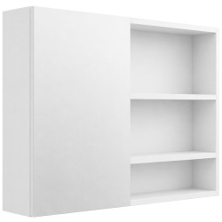 CERANO - Koupelnová zrcadlová skříňka Orea - bílá matná - 100x65x15  - 2. jakost (CER-661924_2.J)