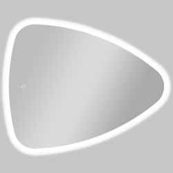 CERANO - Koupelnové LED zrcadlo Riflettore - 70x55  (CER-429295)