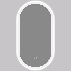 CERANO - Koupelnové LED zrcadlo Toro - 40x60  (CER-8050BD79951)