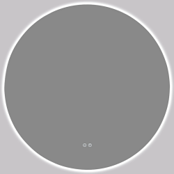 CERANO - Koupelnové LED zrcadlo Verido - Ø 50  (CER-537358)
