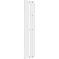 CERANO - Koupelnový radiátor Arlen - boční připojení - 558 W - bílá matná - 1800x300 mm (CER-285621)