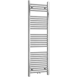 CERANO - Koupelnový radiátor Benito - středové připojení 50mm/boční - 460 W - chrom - 1500x450 mm (CER-673851)