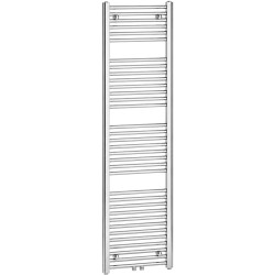 CERANO - Koupelnový radiátor Benito - středové připojení 50mm/boční - 555 W - chrom - 1700x450 mm (CER-714676)