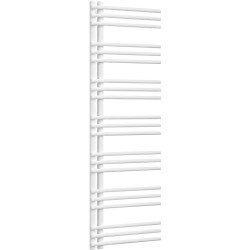CERANO - Koupelnový radiátor Burke - L/P - asymetrické připojení 50mm - 513 W - bílá lesklá - 1500x500 mm (CER-129147)