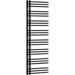 CERANO - Koupelnový radiátor Burke - L/P - asymetrické připojení 50mm - 750W - černá matná - 1600x500 mm (CER-429640)