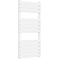 CERANO - Koupelnový radiátor Claude - boční připojení - 575 W - bílá matná - 1200x500 mm (CER-048619)