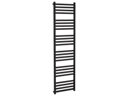 CERANO - Koupelnový radiátor Fulgiduson - boční připojení - 765W - černá matná - 1800x530 mm (CER-18050BD)