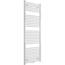 CERANO - Koupelnový radiátor Lincoln - středové připojení 50mm/boční - 484W - bílá lesklá - 1600x500 mm (CER-429583)