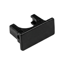 CERANO - Krytka pro sprchové dveře Porte - černá (CER-667081)