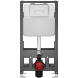 CERANO - Modul Basic pro WC závěsné - samostatně stojící - předstěnová instalace/sádrokarton - 54,5x114  (CER-670783)