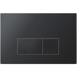 CERANO - Ovládací tlačítko splachování Modulo k WC modulu Basic - ABS - černá (CER-670825)