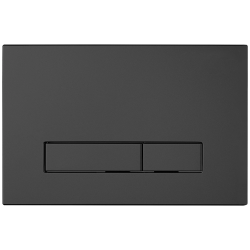 CERANO - Ovládací tlačítko splachování Slim k WC modulu Profi - ABS - černá (CER-476894)