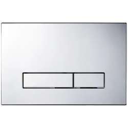 CERANO - Ovládací tlačítko splachování Slim k WC modulu Profi - ABS - chrom (CER-476891)
