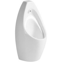 CERANO - Pisoár závěsný Vector - včetně flexi sifonu - senzorové splachovaní - bílá lesklá - 76x37  (CER-680506)