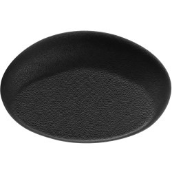 CERANO - Podhlavník pro vany - oválný - černá - 25x17  (CER-902393)