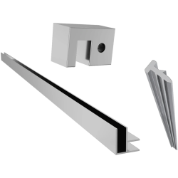 CERANO - Příslušenství pro instalaci rohového Walk-in Onyx - chrom (CER-482725)