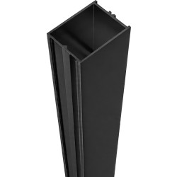 CERANO - Rozšiřovací profil pro dveře - Versaro - černá matná 30 mm (CER-458900)
