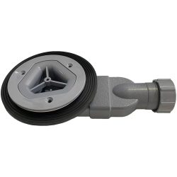 CERANO - Sifon sprchové vaničky - slim - 90mm  - DN40 - šedá (CER-481435)