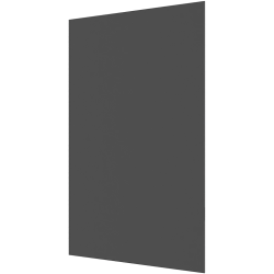 CERANO - Sklo ke sprchovým zástěnám Onyx - 8 mm - grafitové sklo - 150x200  (CER-476573)
