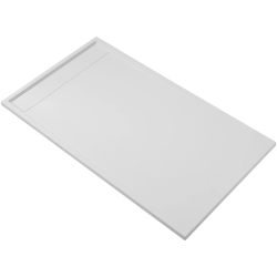 CERANO - Sprchová vanička obdélníková Lugo - SMC/minerální kompozit - bílá matná - 150x90x3  (CER-666145)