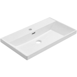 CERANO - Umyvadlo keramické Viano - nábytkové - bílá lesklá - 50,8x46,4  (CER-680379)