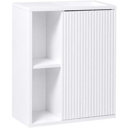CERANO - Umyvadlová skříňka pro WC Sofia - bílá matná - 49,5x62x25  (CER-670747)