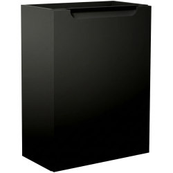CERANO - Umyvadlová skříňka pro WC Sora - černá matná - 39,5x55x22  (CER-670726)