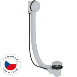 CERANO - Vanová souprava ovládaná bovdenem  6/4“ - zátka 72mm - bez sifonu - bílá lesklá - 60  (CER-676678)