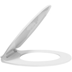 CERANO - WC sedátko Toluco - PP plast - bílá lesklá - 34,7x3,5x41x5  (CER-667766)