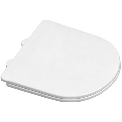 CERANO - WC sedátko Toluco - Slim/SoftClose - PP plast - bílá lesklá - 36,2x3,4x42,8  (CER-667772)