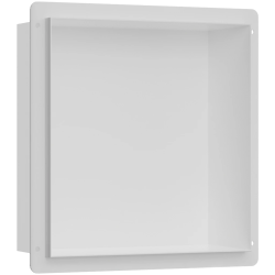 CERANO - Zápustná polička/nika do obkladu - bílá matná - 30x30x10  (CER-8050BD80237)
