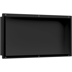 CERANO - Zápustná polička/nika do obkladu - černá matná - 60x30x10  (CER-417479)