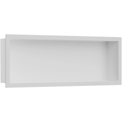 CERANO - Zápustná polička/nika s okrajem do obkladu - bílá matná - 60x20x10  (CER-8050BD80242)