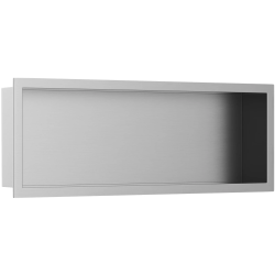 CERANO - Zápustná polička/nika s okrajem do obkladu - nerezová  - 60x20x10  (CER-8050BD80251)