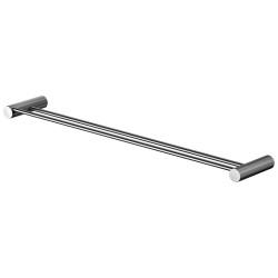 CERSANIT - Dvojitý držák ručníků ZEN, gun metal black (S951-888)