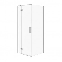 CERSANIT - JOTA rohový sprchový kout - (80x80X195) průhledné sklo - chrom, LEVÝ (S160-005)