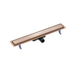 CERSANIT - Lineární odtokový žlab TAKO 70 s oboustranným roštem, broušená měď (S204-059)