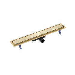 CERSANIT - Lineární odtokový žlab TAKO 70 s oboustranným roštem, broušené zlato (S204-055)