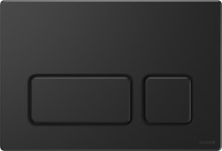 CERSANIT - Ovládací tlačítko BLOCK k systému AQUA, černá mat (K97-455)