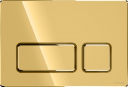 CERSANIT - Ovládací tlačítko BLOCK k systému AQUA, zlatý lesk (K97-465)