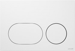 CERSANIT - Ovládací tlačítko DUETO k systému AQUA, bílé (K97-0634)