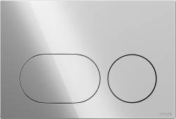 CERSANIT - Ovládací tlačítko DUETO k systému AQUA, chrom lesk (K97-0635)