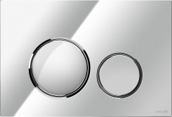 CERSANIT - Ovládací tlačítko LUNA k systému AQUA, lesklý chrom (K97-449)