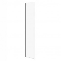 CERSANIT - POHYBLIVÁ SPRCHOVÁ STĚNA K WALK-IN MILLE - (50x200) CHROM, čiré sklo (S161-010)