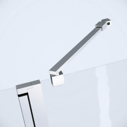 CERSANIT - Rohová vzpěra do sprchových koutů MODUO, čtvrtkruh (S900-2672)