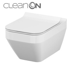 CERSANIT - Sada B217: závěsná mísa HF CREA obdélník TS SLIM DUR SC EO BOX (S701-404)