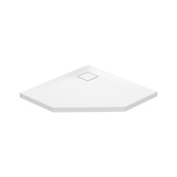 CERSANIT - Sada B545: sprchová vanička pětiúhelník TAKO SLIM 90x4 + sifon VIR (S601-129)